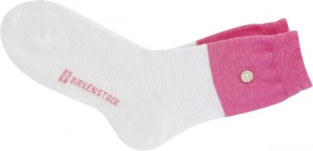 Birkenstock Tabora sokker Rosa/Hvit