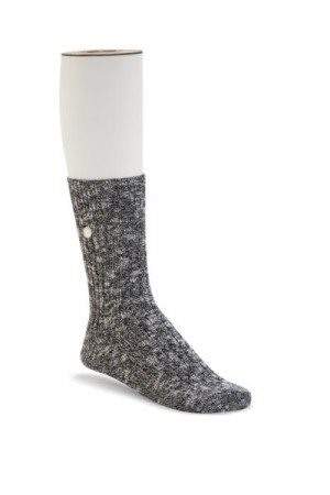 Birkenstock sokker fashion slub svart-hvit Dame